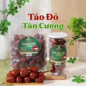 Táo đỏ sấy khô dẻo